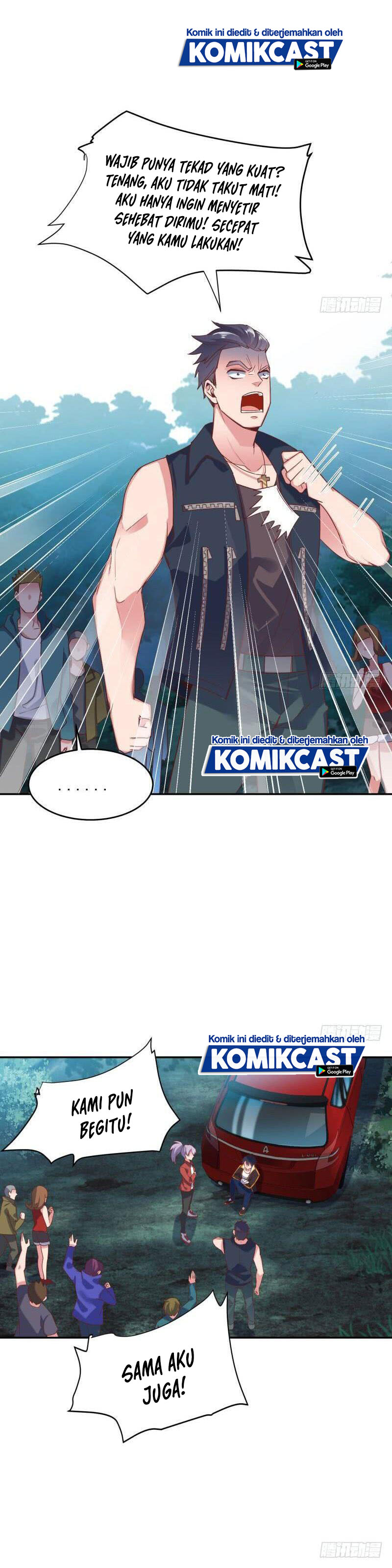 Carrying The Goddess Along Chapter 42 Gambar 15